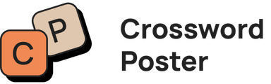 Crossword Poster